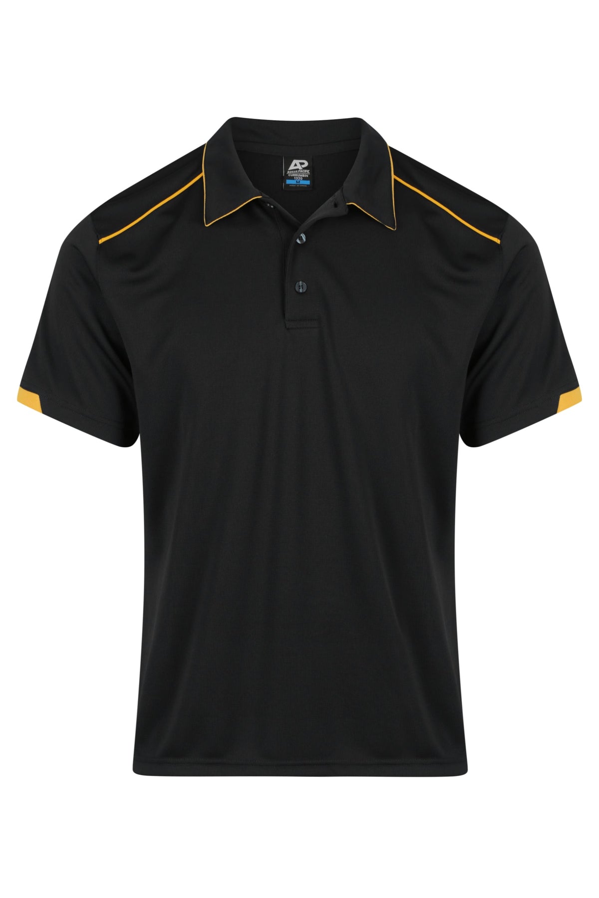 Aussie Pacific Currumbin Men's Polo 1320 - Black/Gold