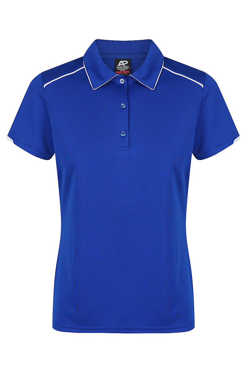 Aussie Pacific Currumbin Ladies Polo 2320 - Royal/White