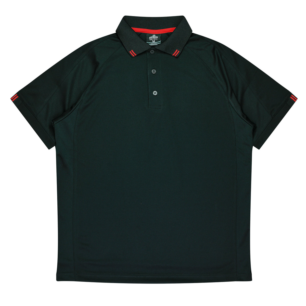 Aussie Pacific Flinders Men's Polo 1308 - Black/Red