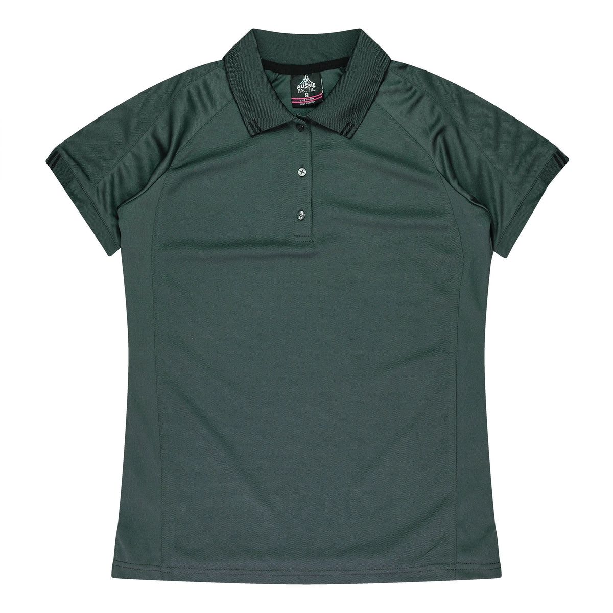 Aussie Pacific Flinders Ladies Polo 2308 - Slate/Black