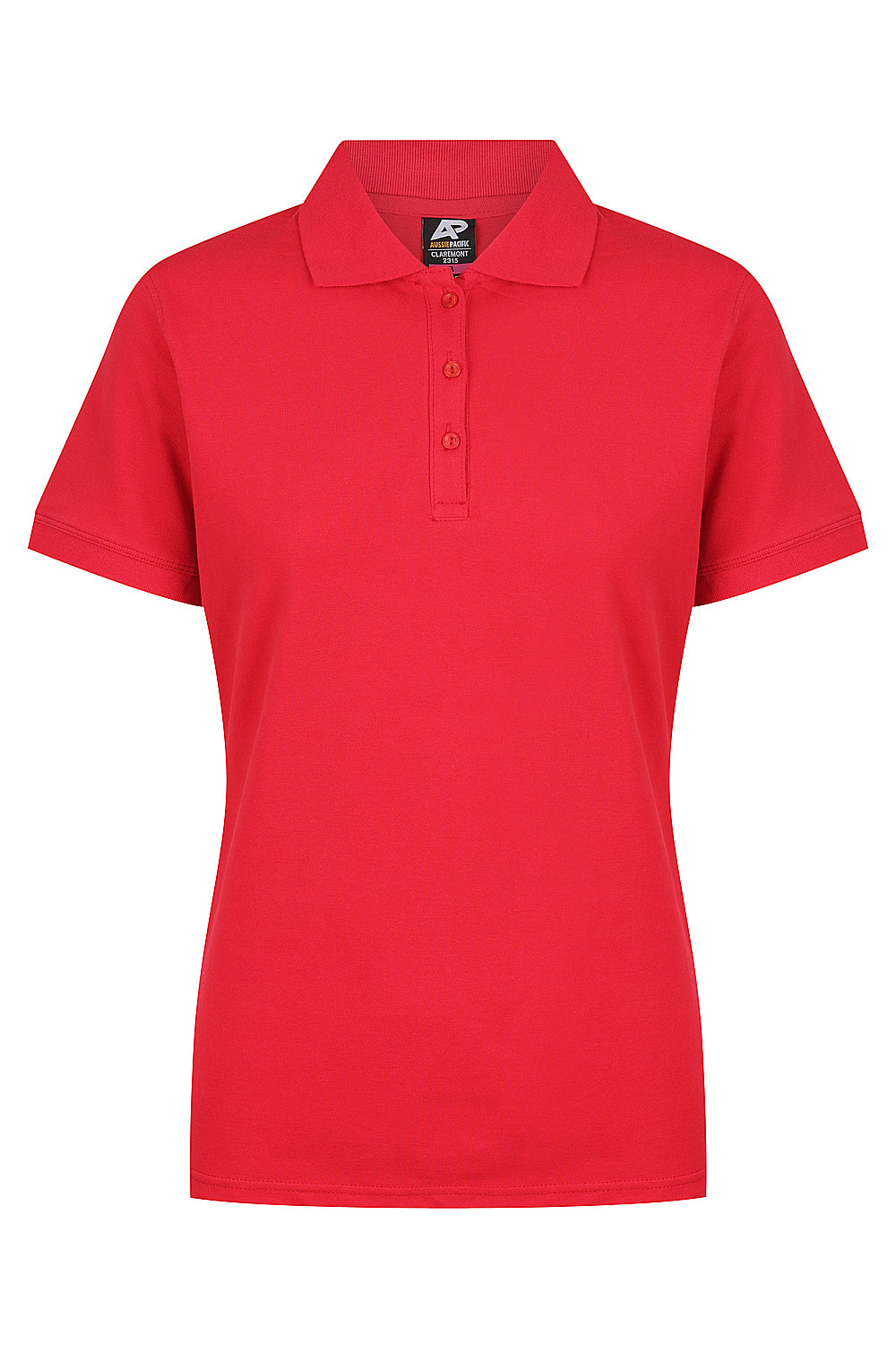 Aussie Pacific Claremont Ladies Polo 2315 - Red