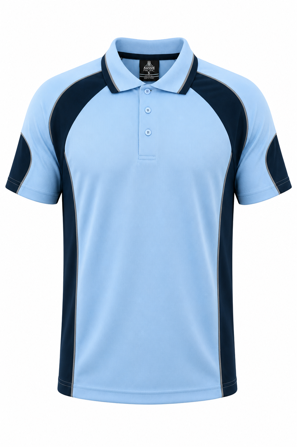 Aussie Pacific Murray Men's Polo 1300 - Sky/Navy