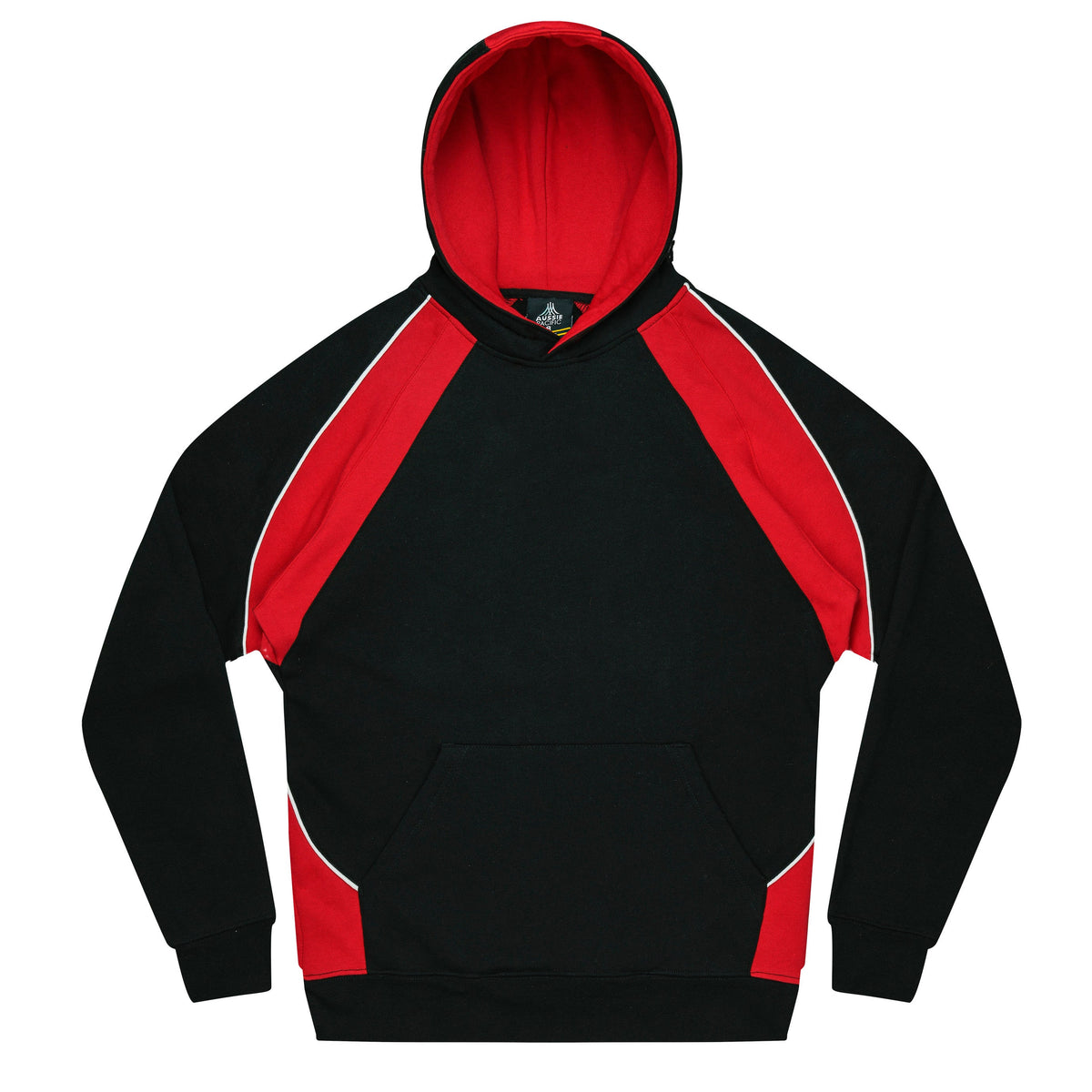 Aussie Pacific Huxley Kids Hoodie 3509 - Black/Red/White