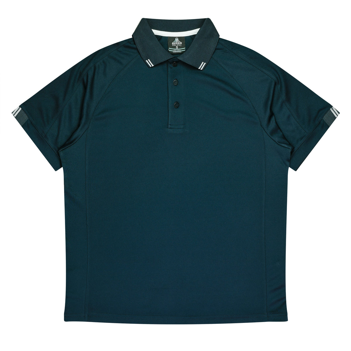 Aussie Pacific Flinders Men's Polo 1308 - Navy/White
