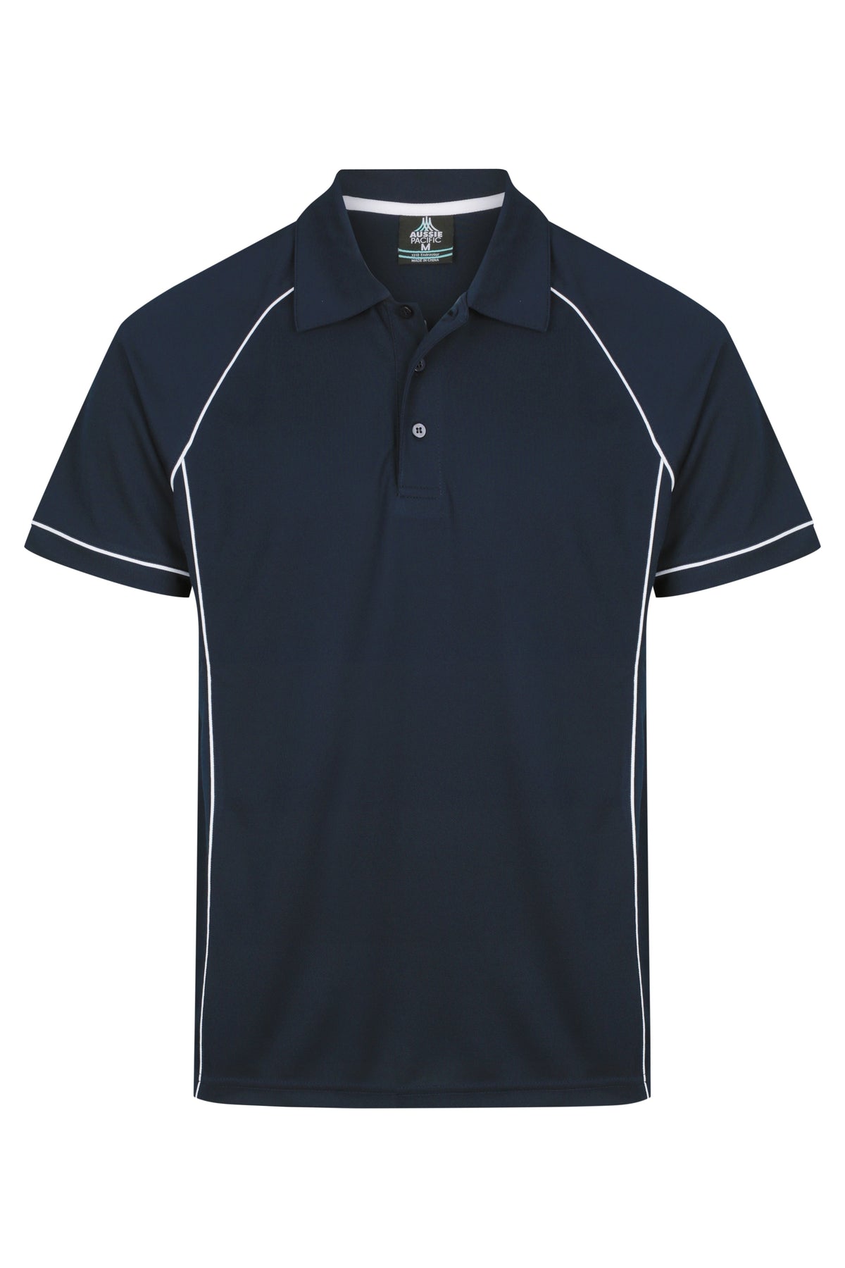 Aussie Pacific Endeavour Men's Polo 1310 - Navy/White