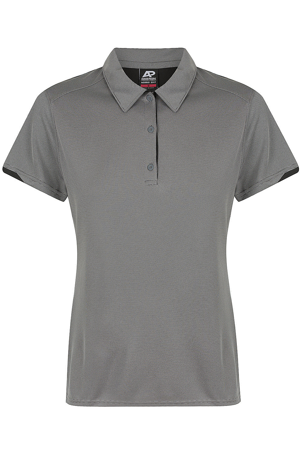 Aussie Pacific Morris Ladies Polo 2317 - Slate/Black