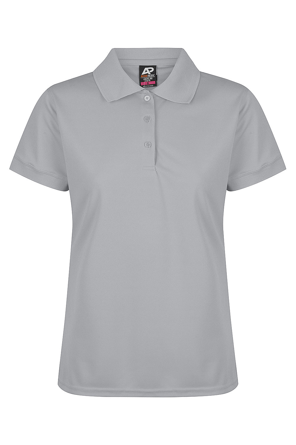 Aussie Pacific Lachlan Ladies Polo 2314 - Silver