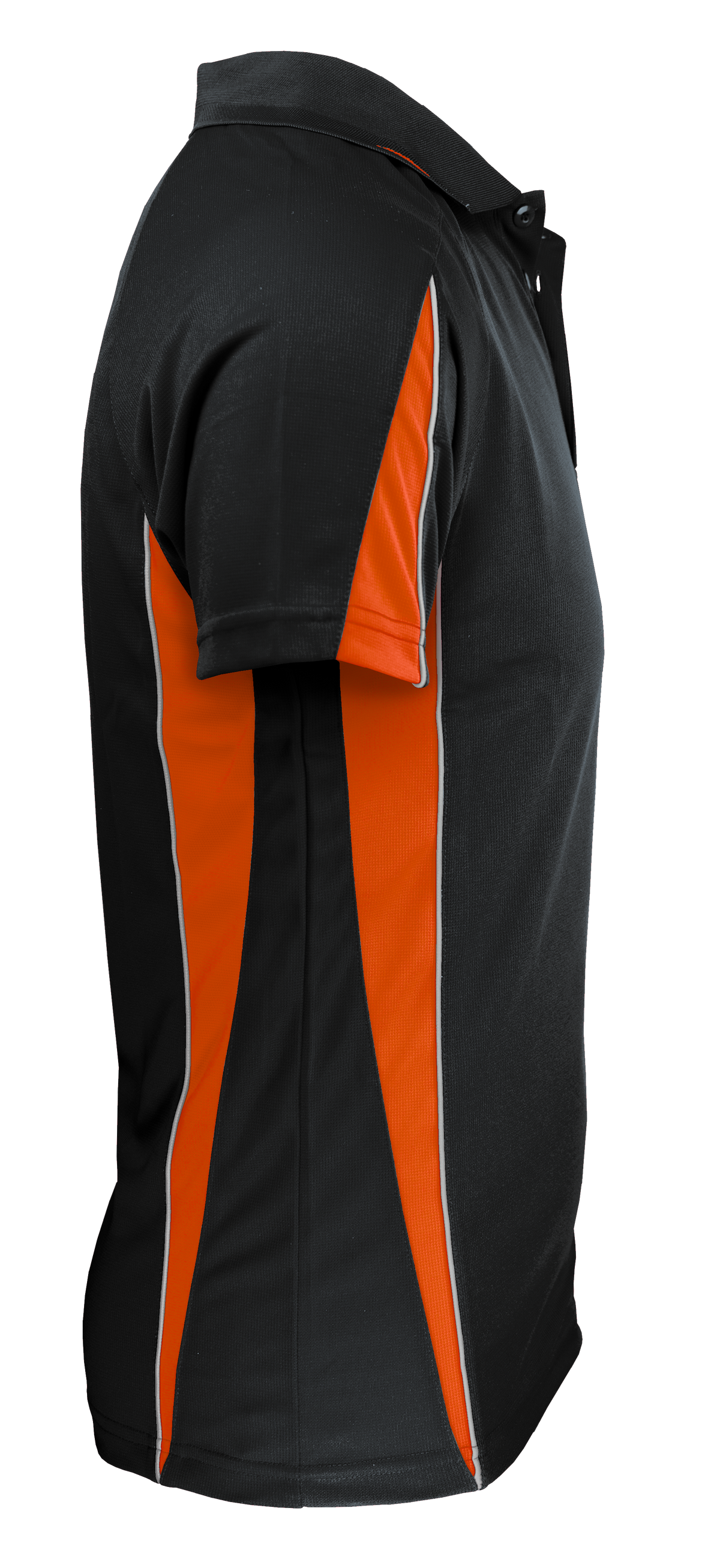Aussie Pacific Eureka Men's Polo 1304 - Black/Orange