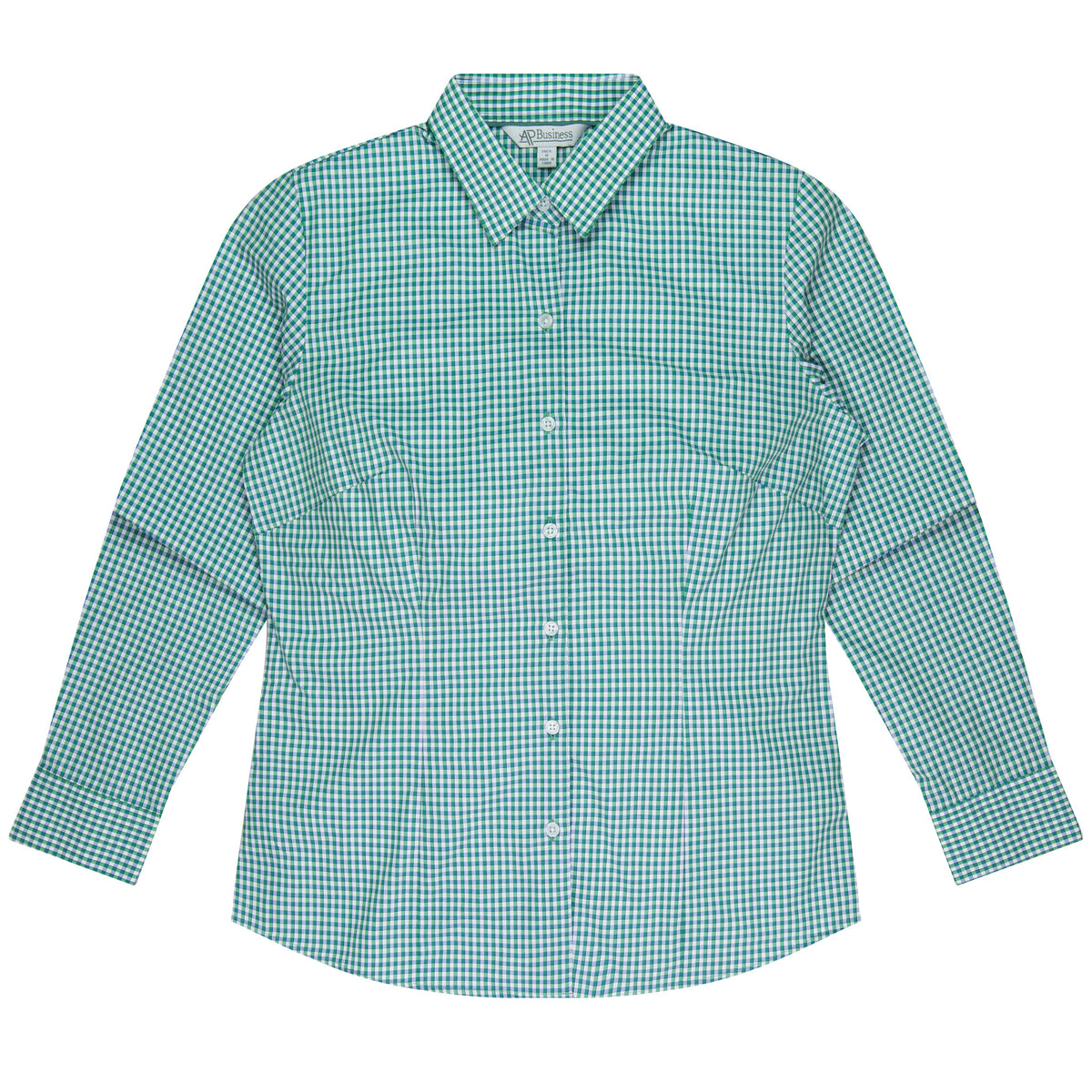 Aussie Pacific Epsom Ladies Shirt Long Sleeve 2907L - Emerald