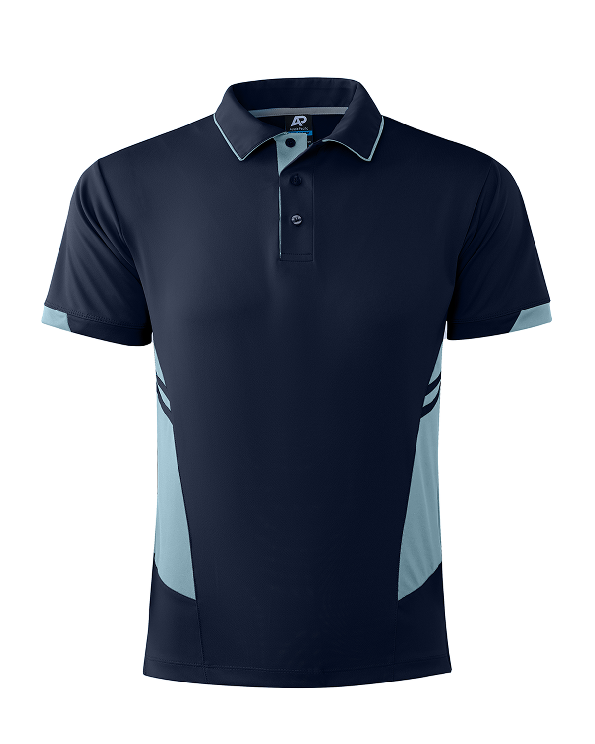 Aussie Pacific Tasman Men's Polo 1311 - Navy/Sky