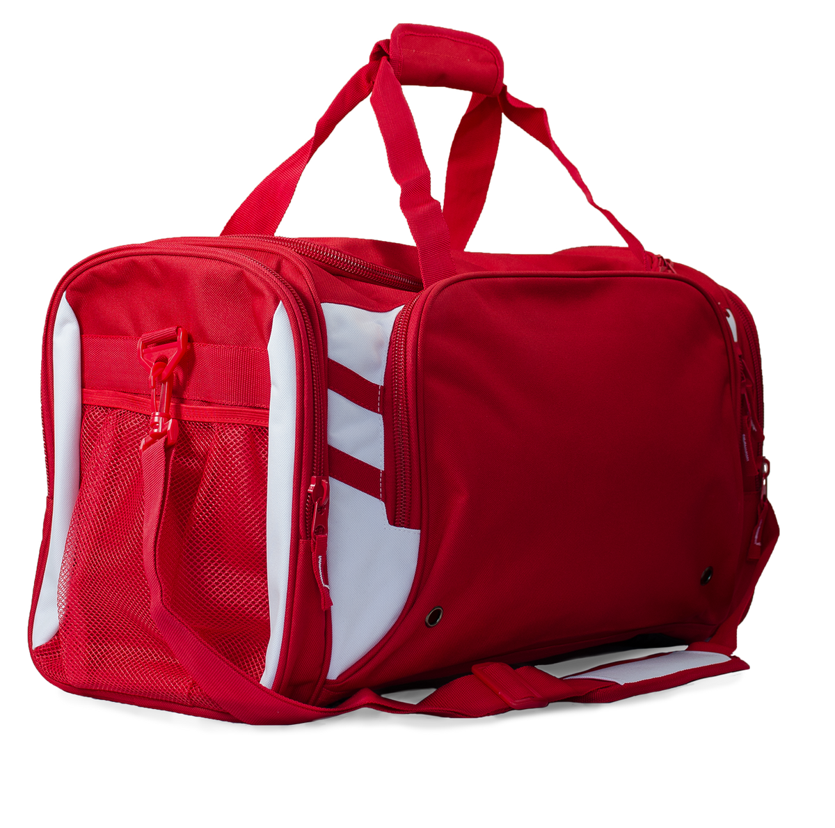 Aussie Pacific Tasman Sports Bag 4001 - Red/White