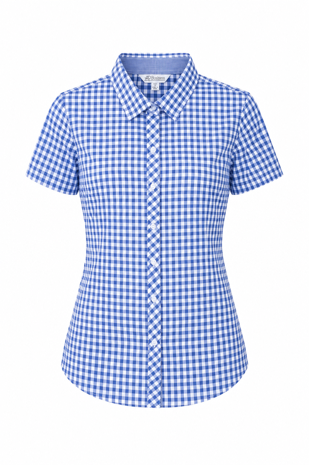Aussie Pacific Brighton Ladies Shirt Short Sleeve 2909S - French Blue