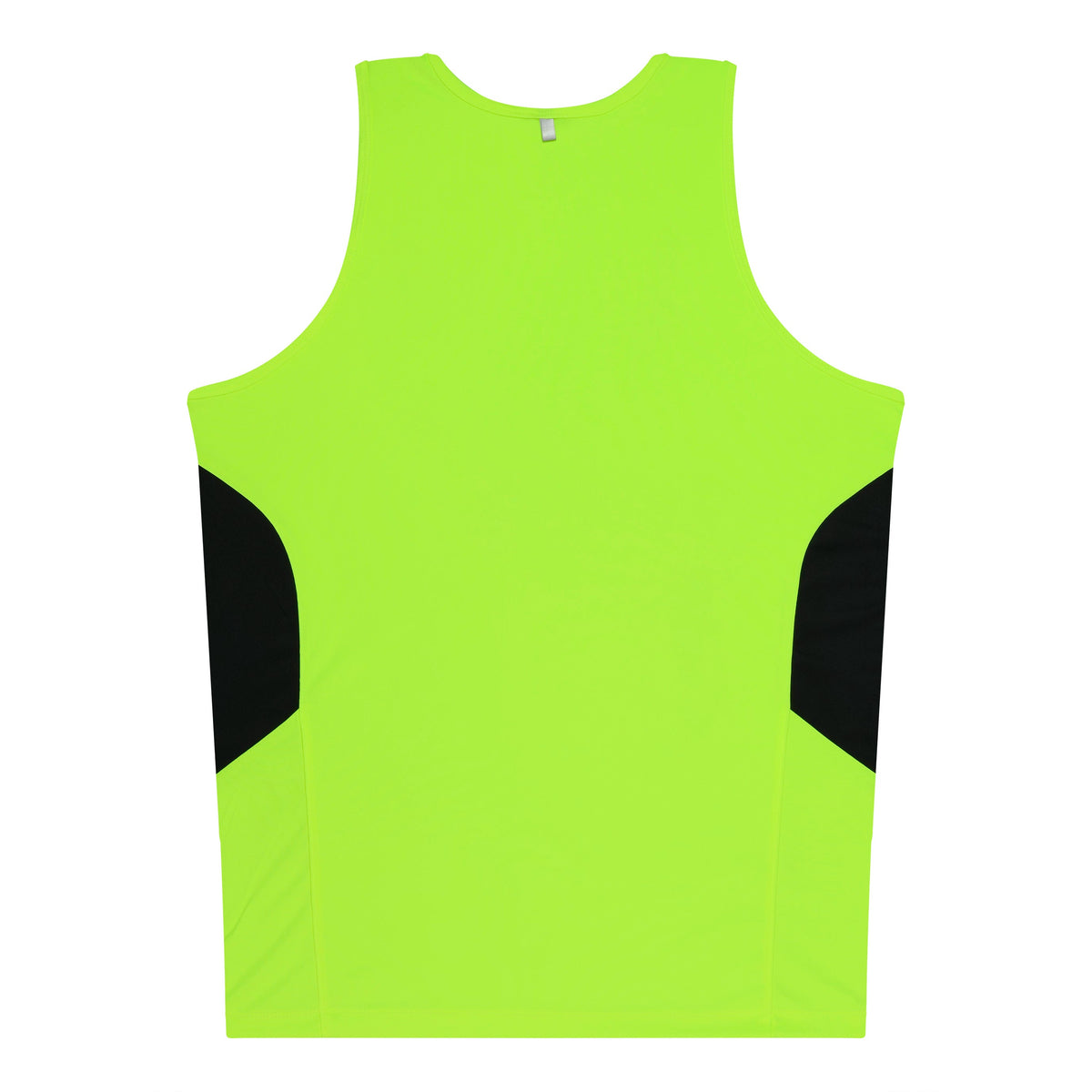 Aussie Pacific Tasman Kids Singlet 3111 - Neon Yellow/Black