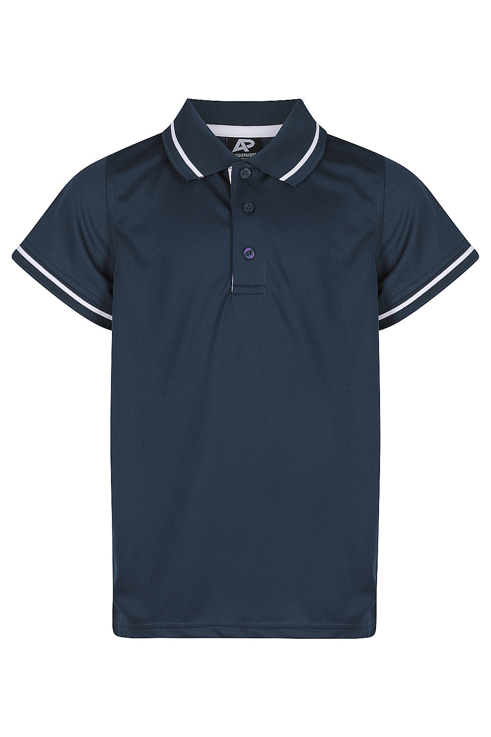 Aussie Pacific Cottesloe Kids Polo 3319 - Navy/White
