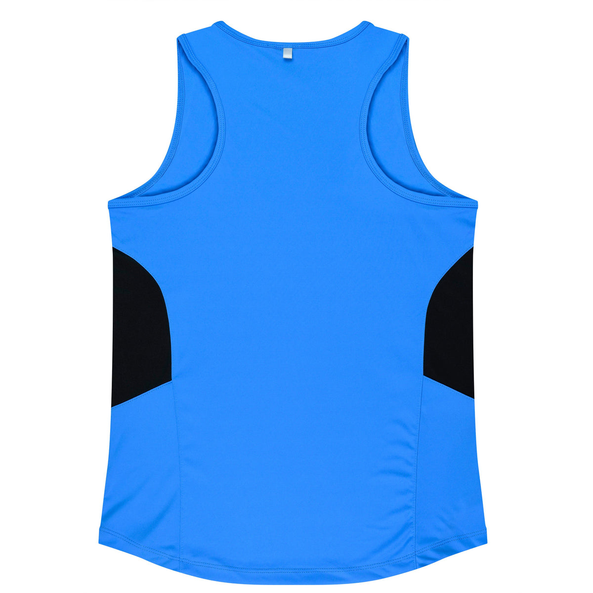 Aussie Pacific Tasman Ladies Singlet 2111 - Cyan/Black