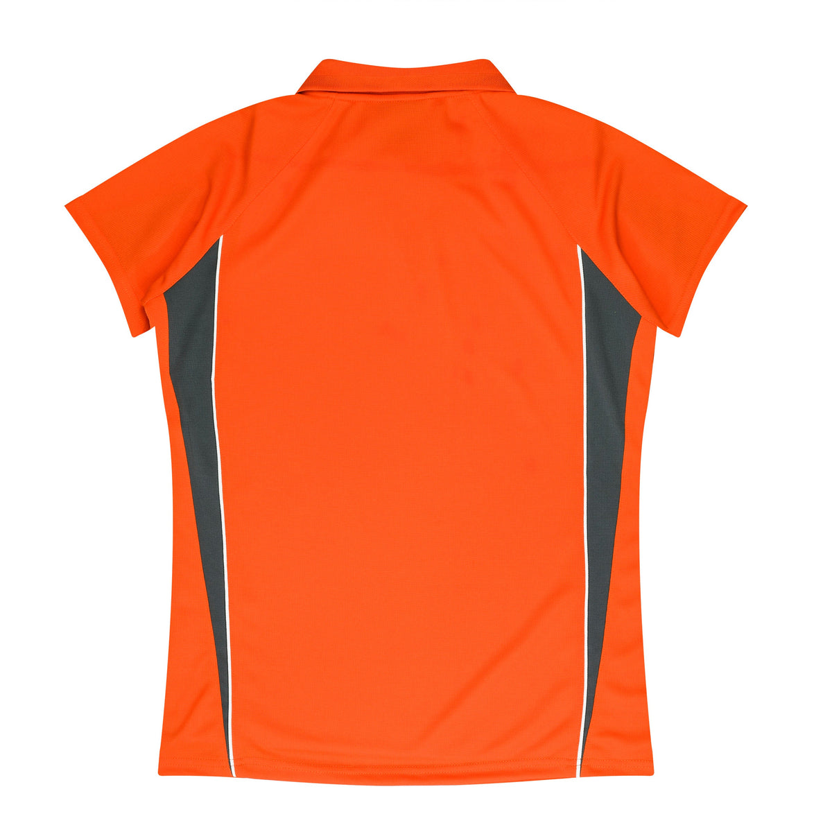 Aussie Pacific Eureka Ladies Polo 2304 - Orange/Charcoal