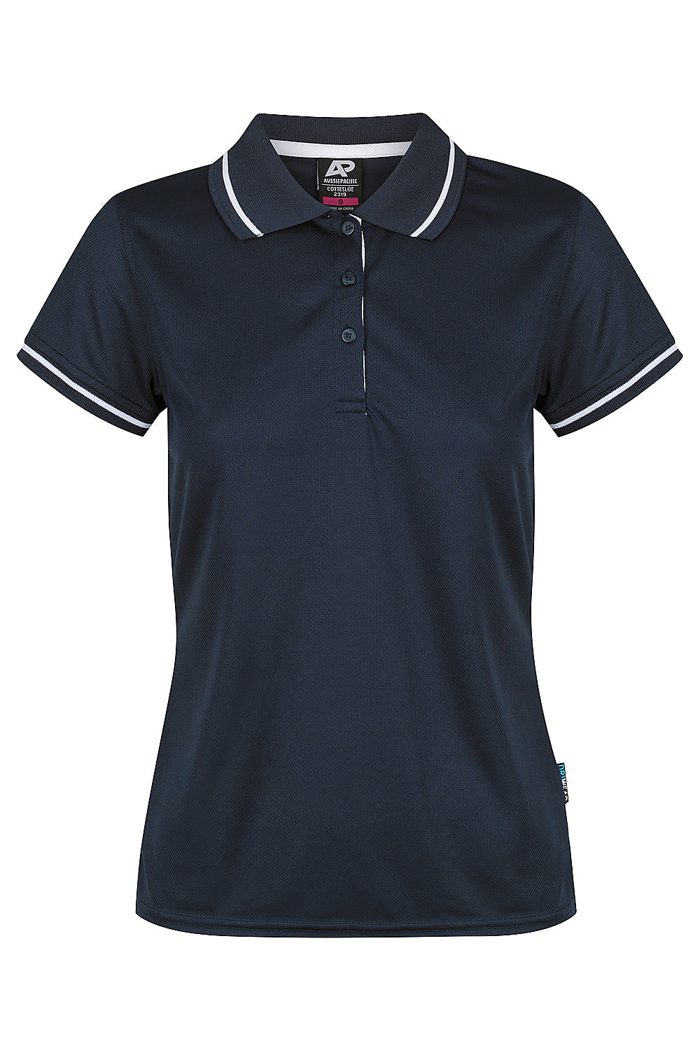 Aussie Pacific Cottesloe Ladies Polo 2319 - Navy/White