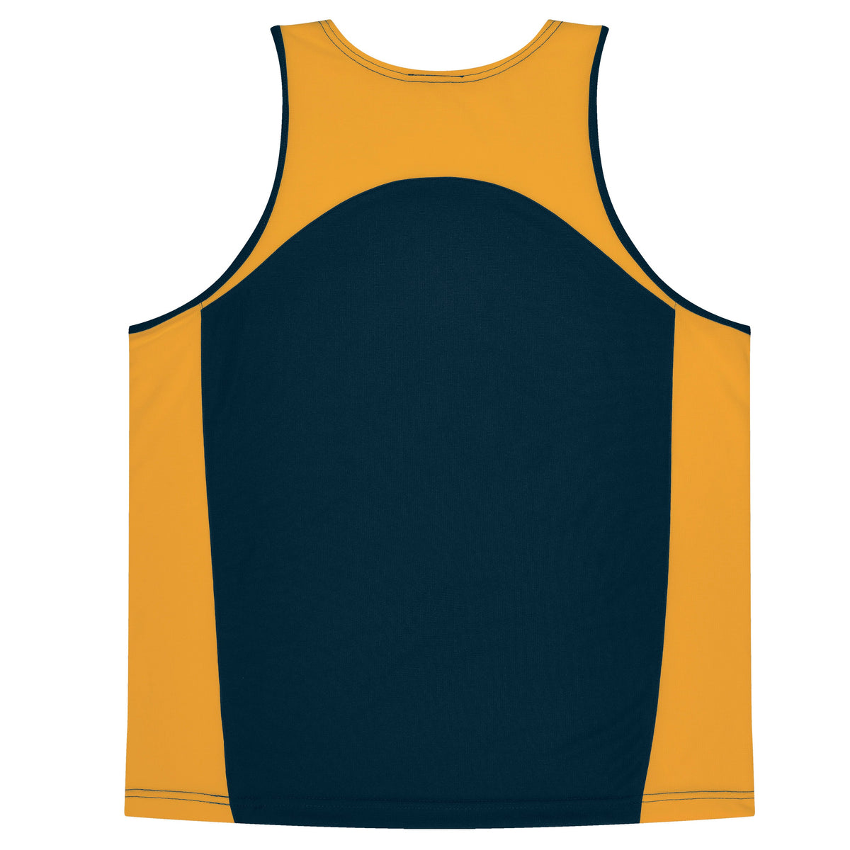 Aussie Pacific Premier Kids Singlet 3101 - Navy/Gold
