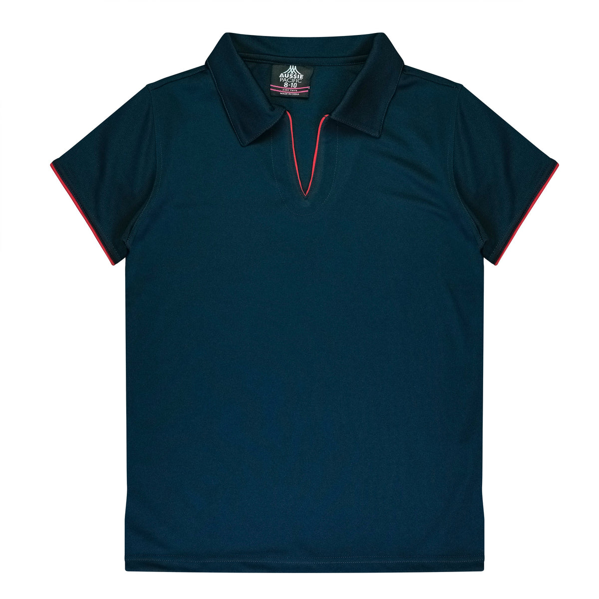 Aussie Pacific Yarra Ladies Polo 2302 - Navy/Red
