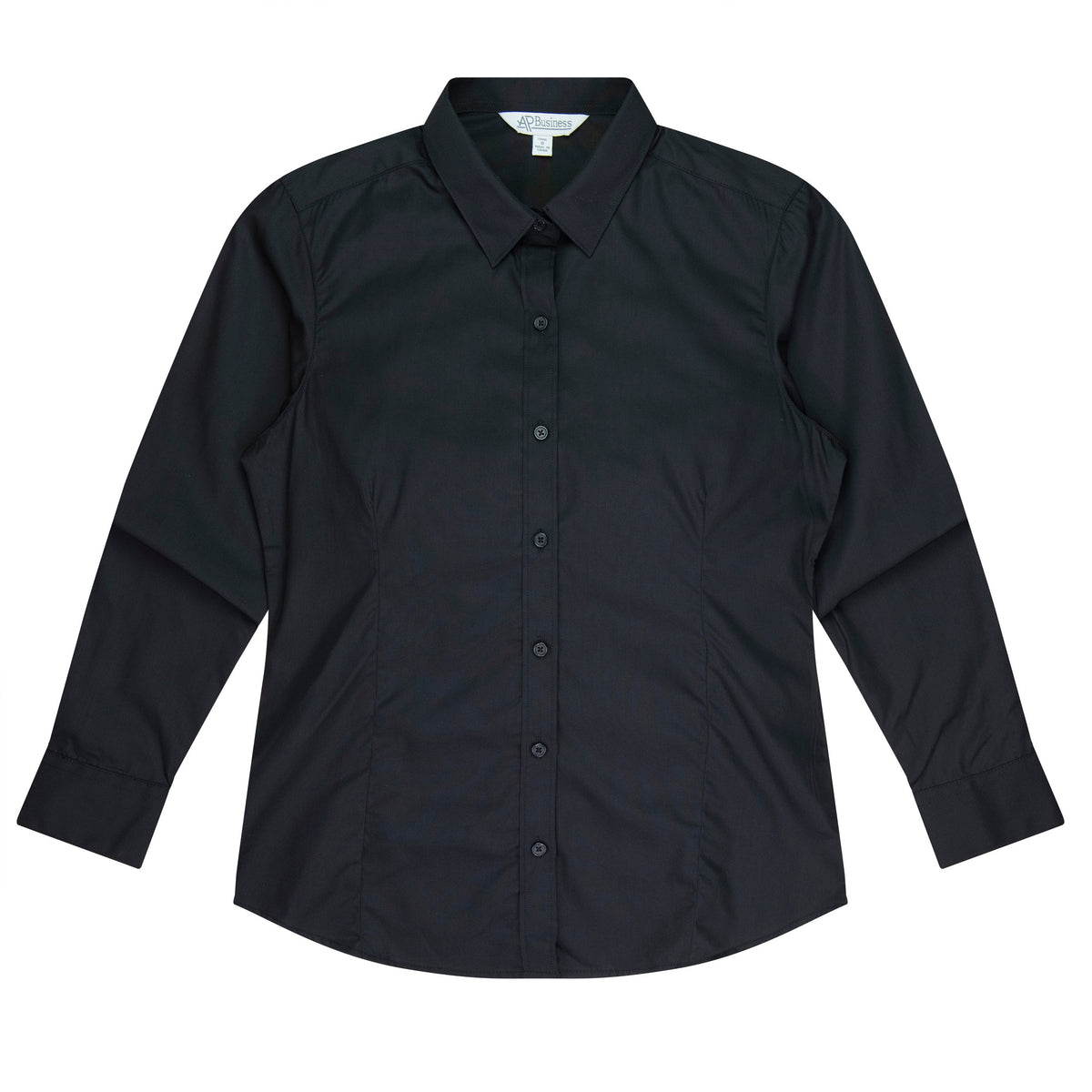 Aussie Pacific Kingswood Ladies Shirt Long Sleeve 2910L - Black