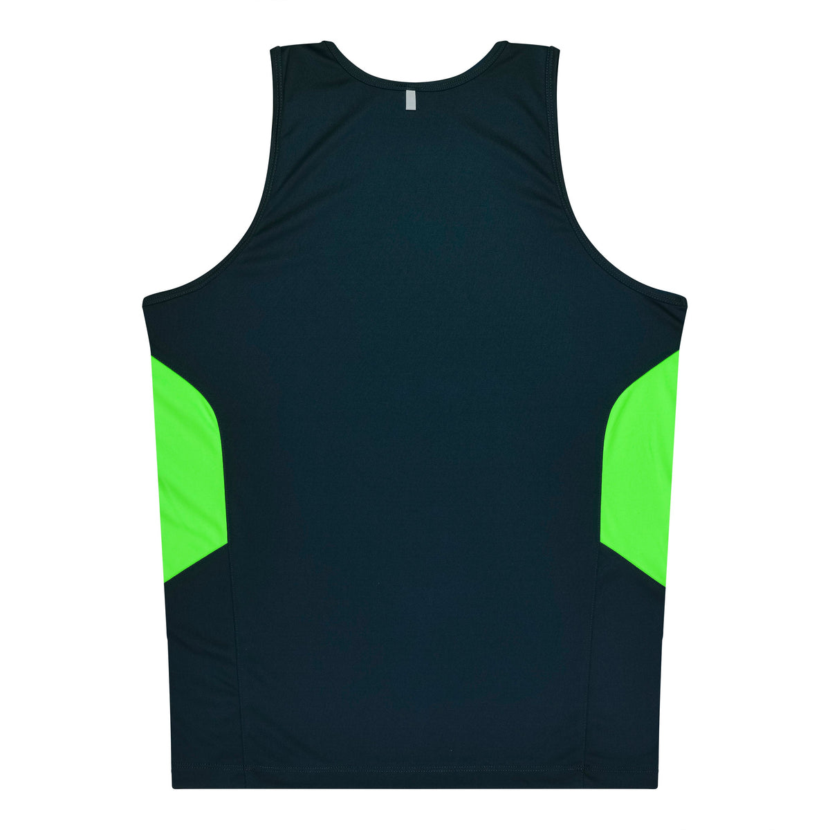Aussie Pacific Tasman Kids Singlet 3111 - Navy/Neon Green