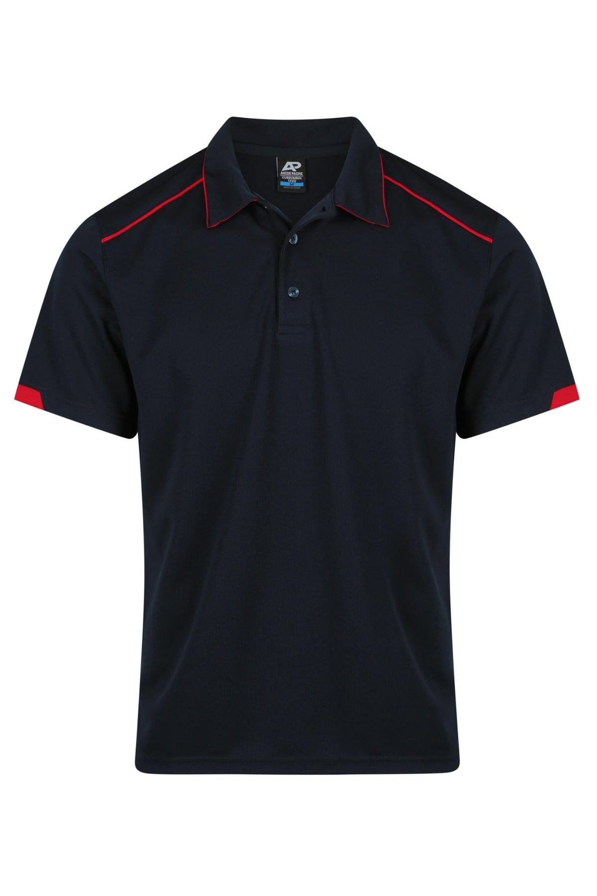Aussie Pacific Currumbin Men's Polo 1320 - Navy/Red