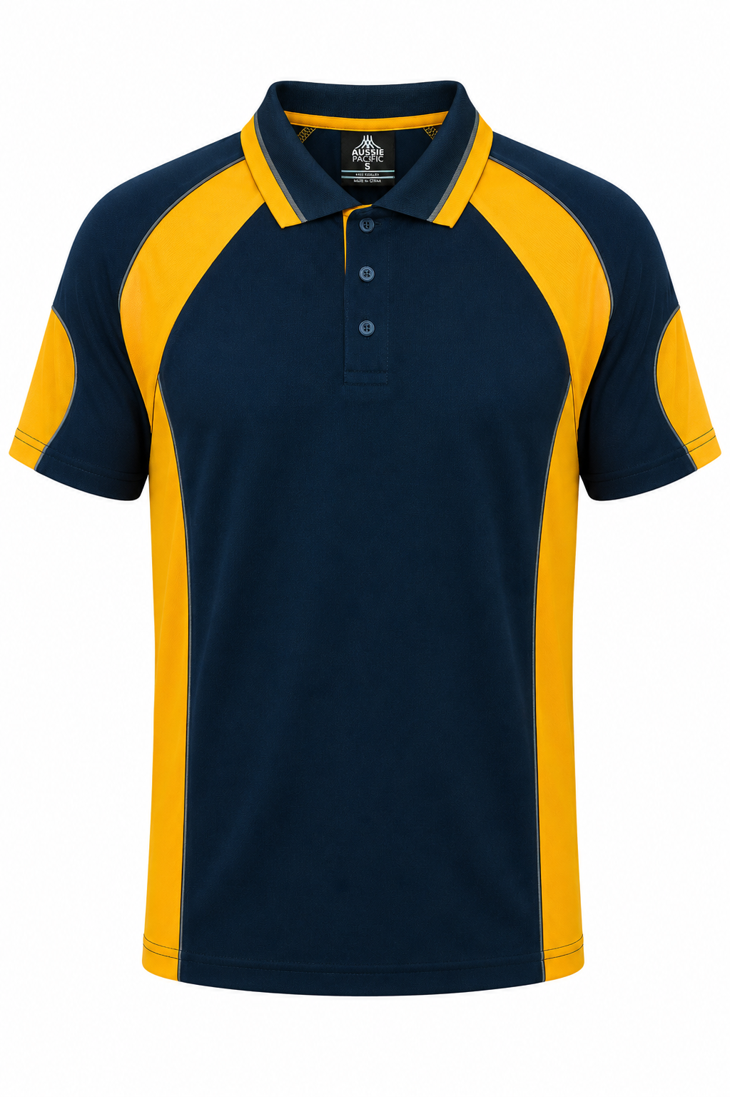 Aussie Pacific Murray Men's Polo 1300 - Navy/Gold