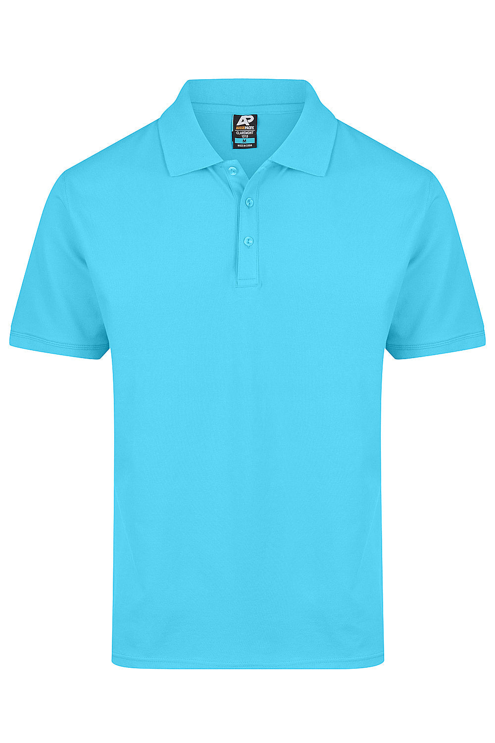 Aussie Pacific Claremont Men's Polo 1315 - Cyan