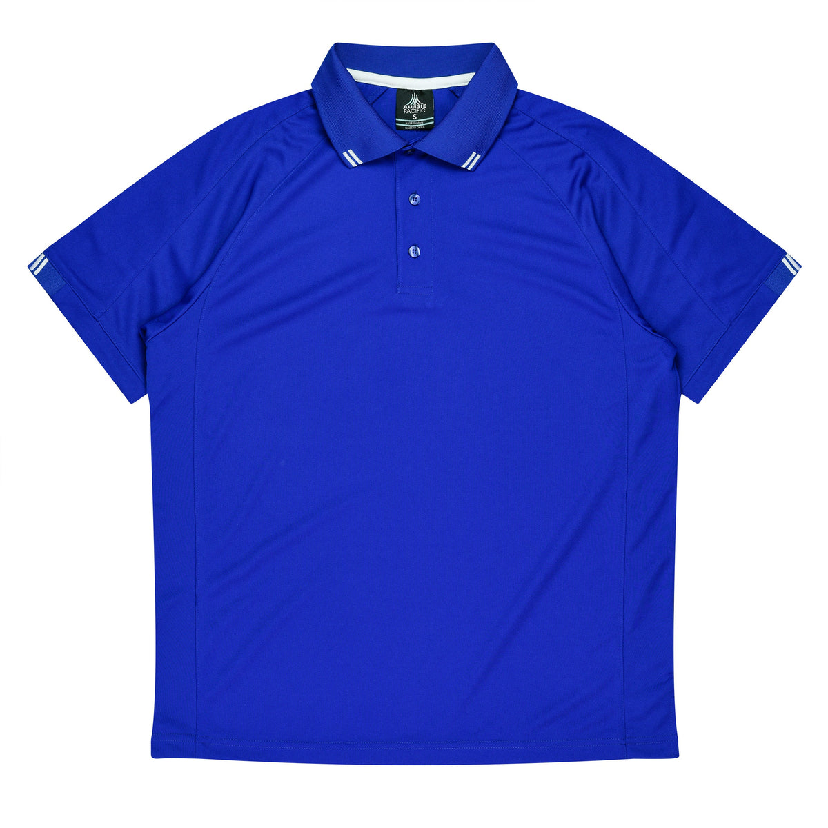 Aussie Pacific Flinders Men's Polo 1308 - Royal/White