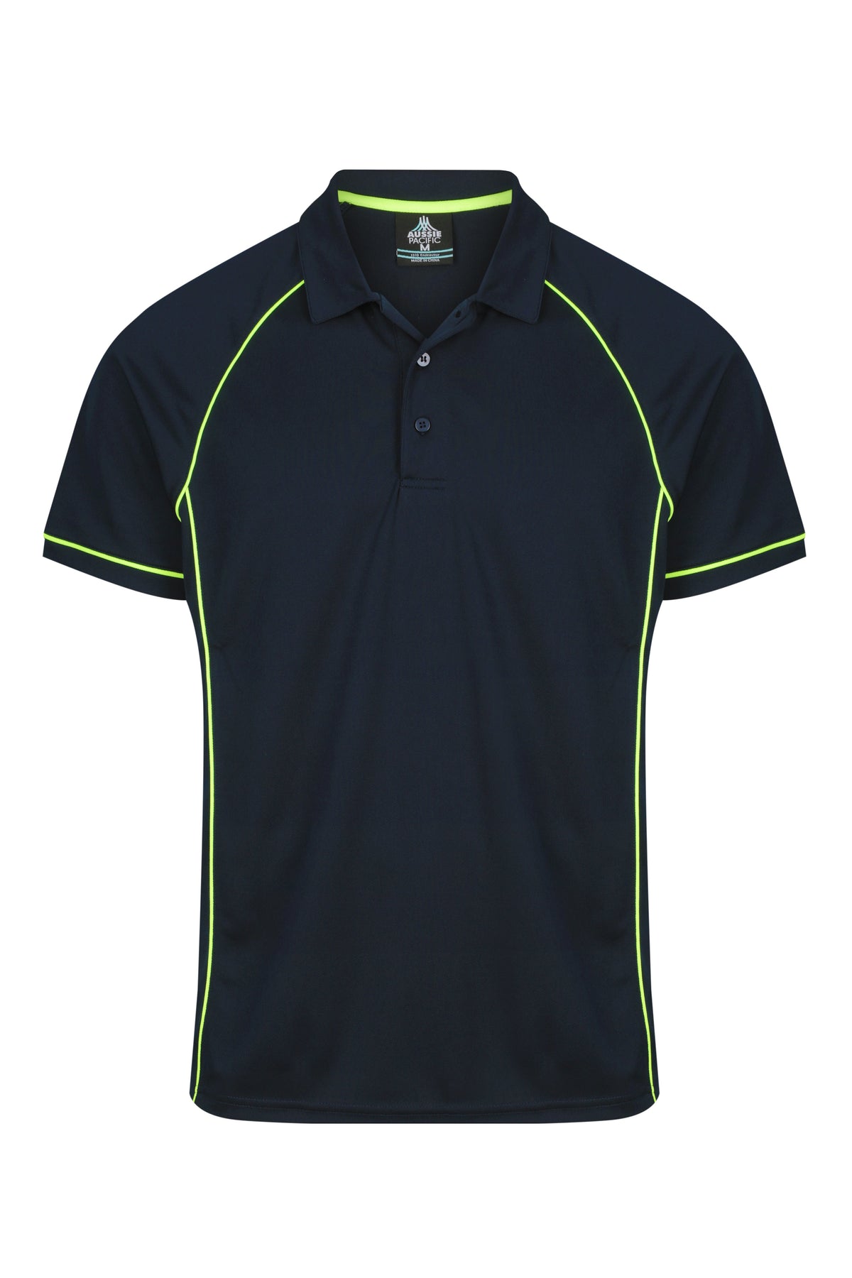 Aussie Pacific Endeavour Men's Polo 1310 - Navy/Green