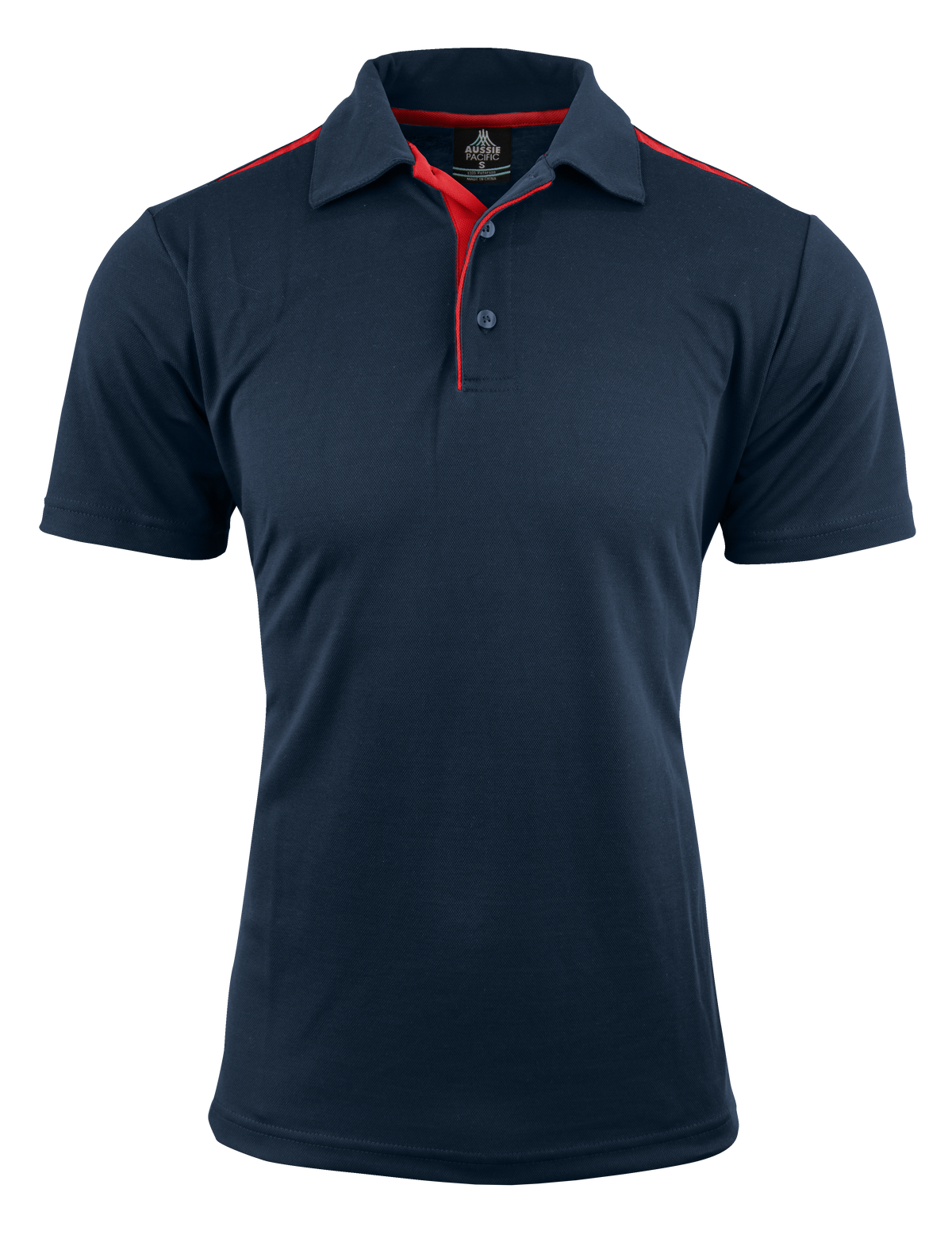 Aussie Pacific Paterson Men's Polo 1305 - Navy/Red
