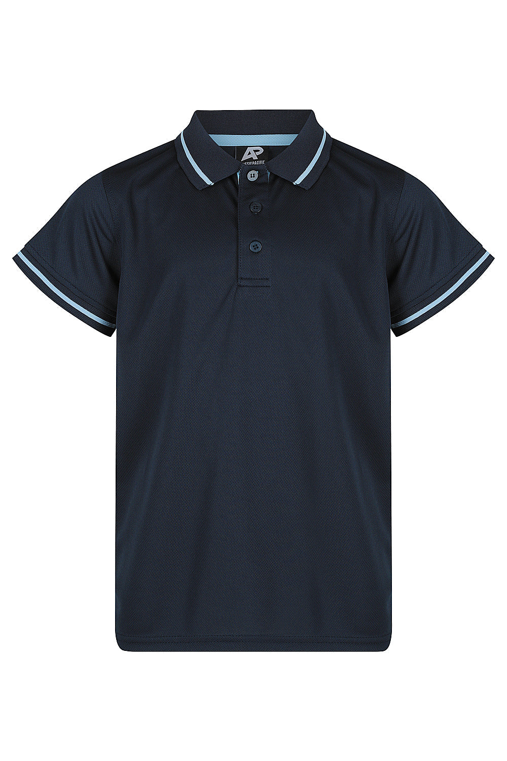 Aussie Pacific Cottesloe Kids Polo 3319 - Navy/Sky