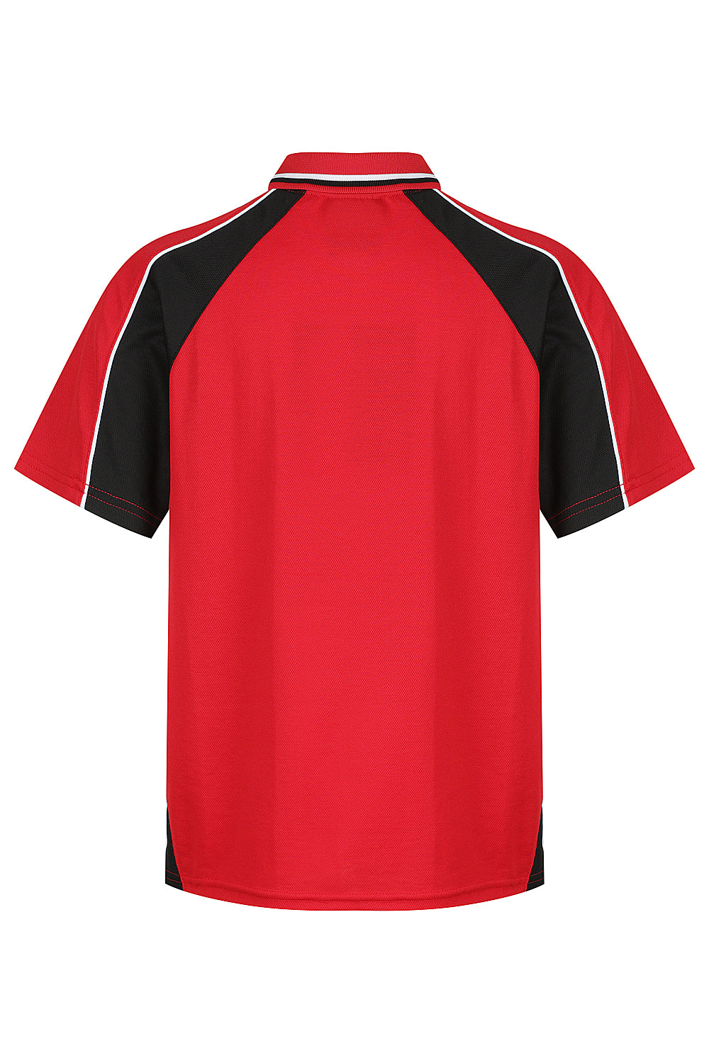 Aussie Pacific Panorama Kids Polo 3309 - Red/Black/White