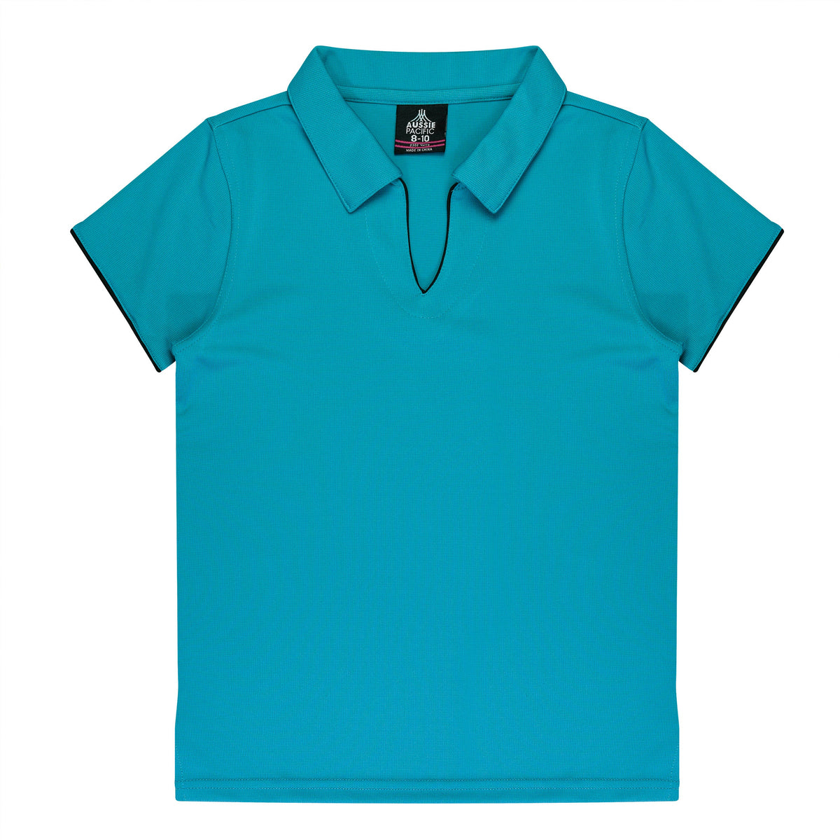 Aussie Pacific Yarra Ladies Polo 2302 - Teal/Black