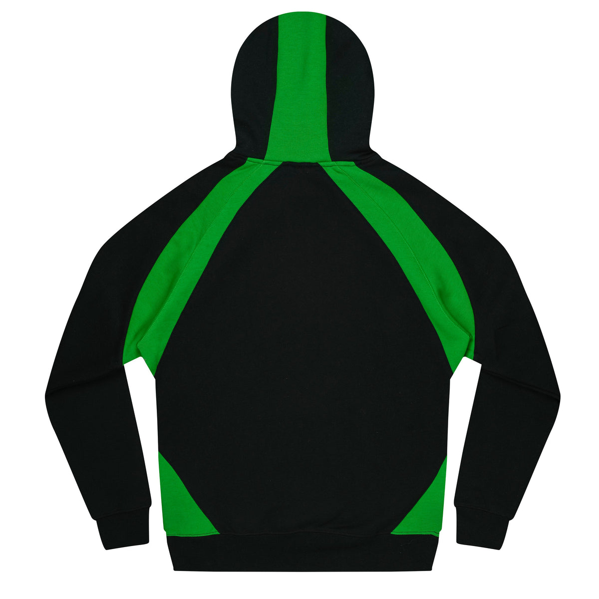 Aussie Pacific Huxley Kids Hoodie 3509 - Black/Kawa Green/White