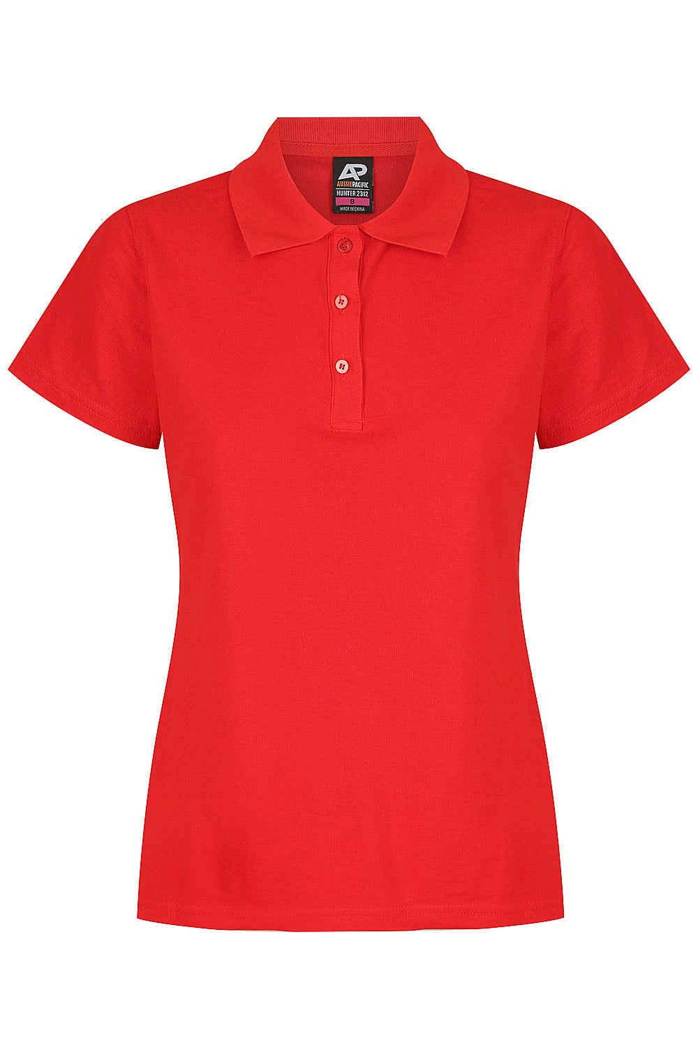 Aussie Pacific Hunter Ladies Polo 2312 - Red