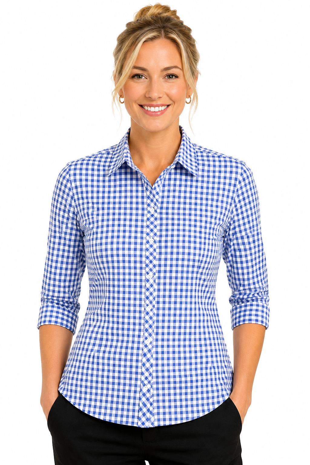 Aussie Pacific Brighton Ladies Shirt 3/4 Sleeve 2909T