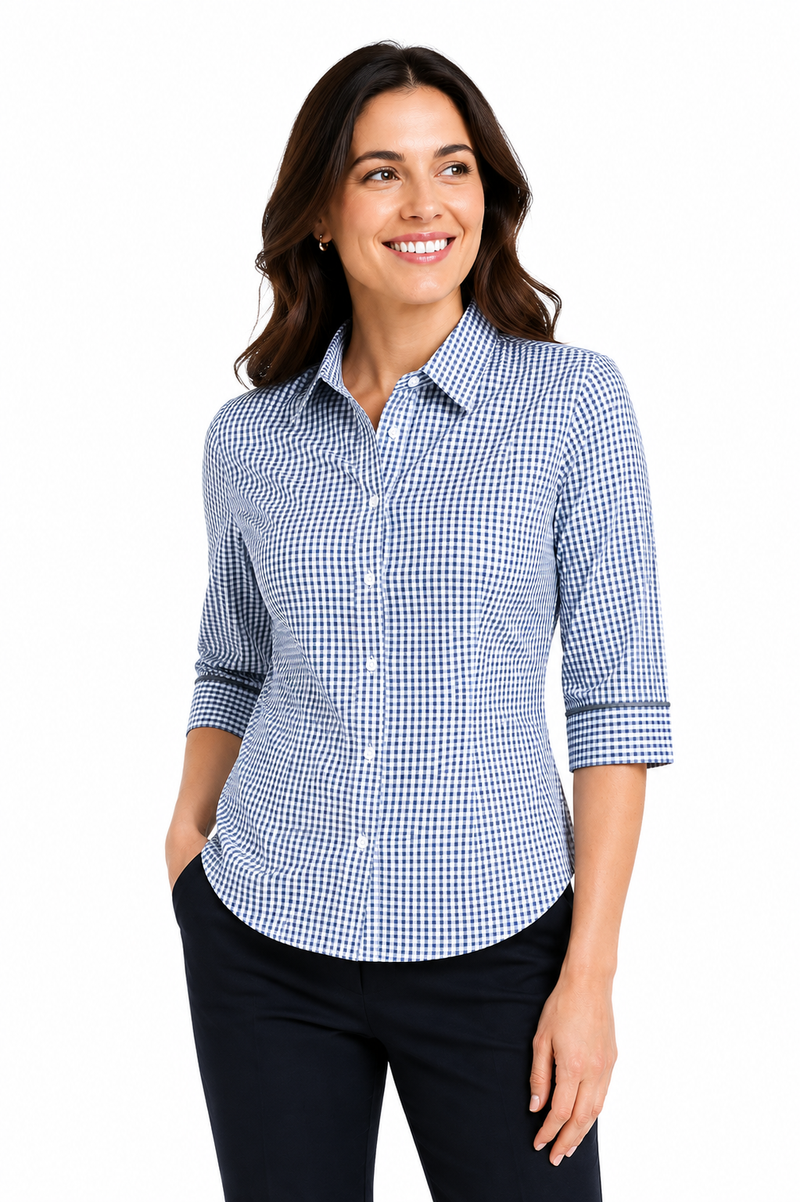 Aussie Pacific Epsom Ladies Shirt 3/4 Sleeve 2907T