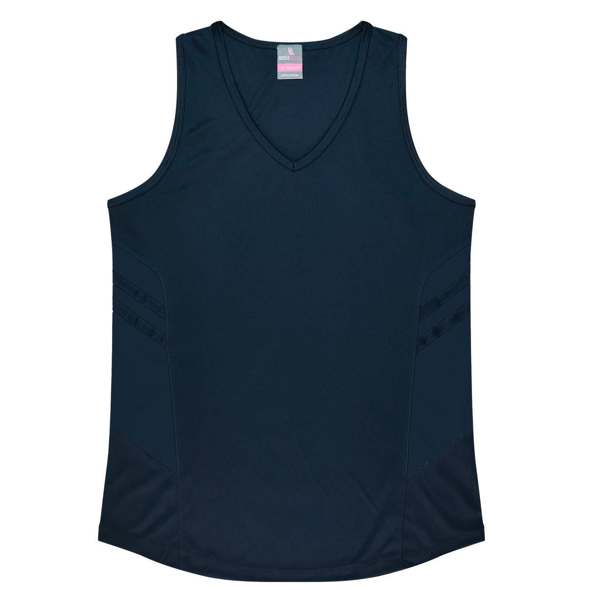 Aussie Pacific Tasman Ladies Singlet 2111 - Navy