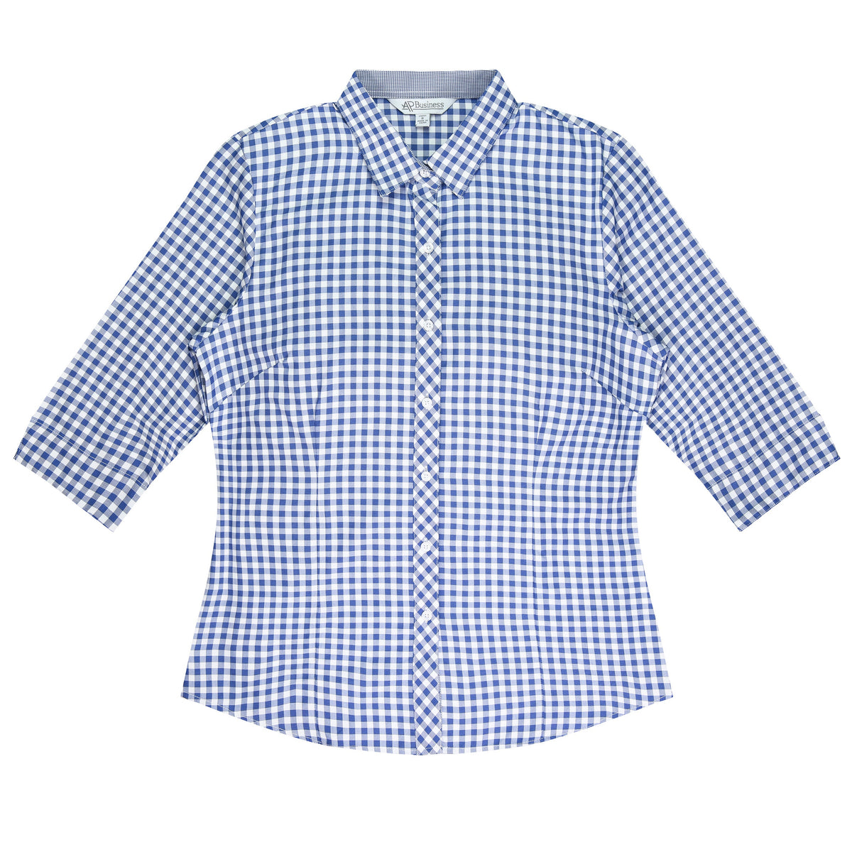 Aussie Pacific Brighton Ladies Shirt 3/4 Sleeve 2909T - French Blue