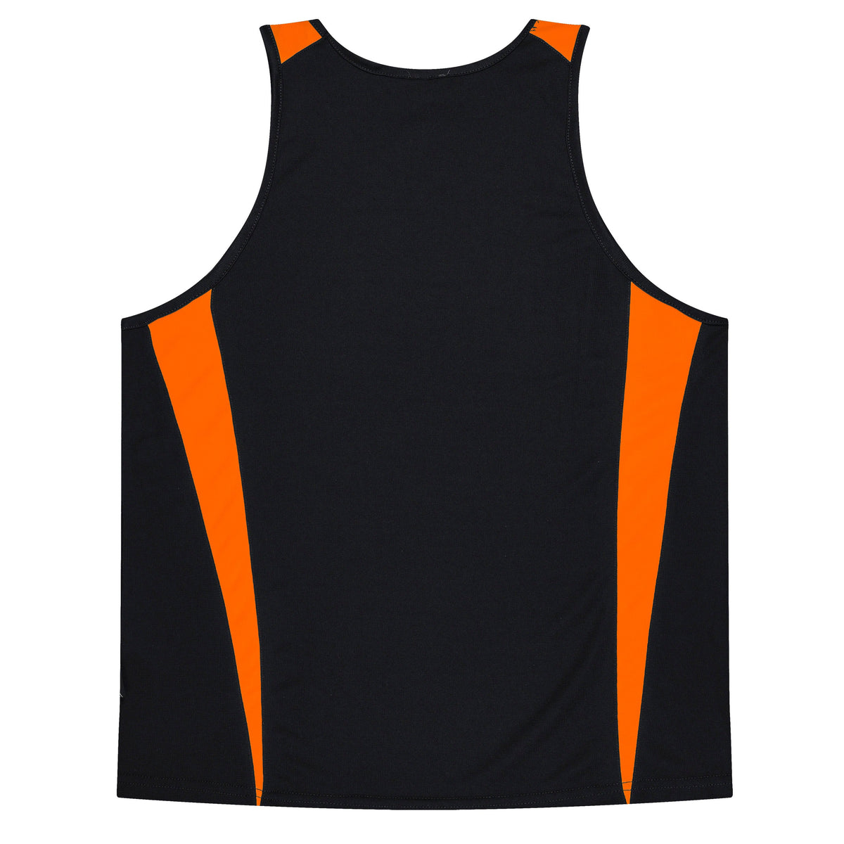 Aussie Pacific Eureka Kids Singlet 3104 - Black/Orange