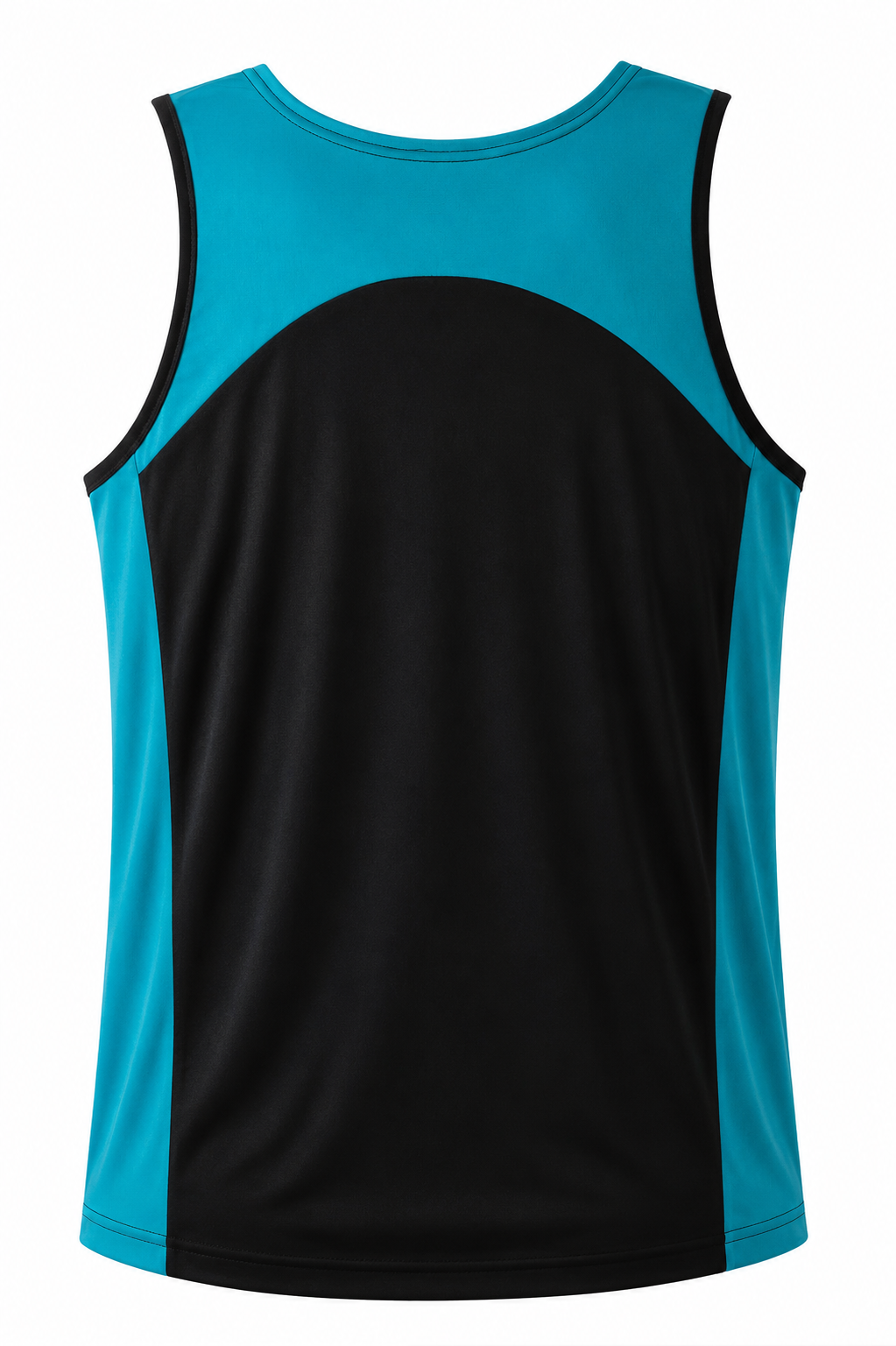 Aussie Pacific Premier Men's Singlet 1101 - Black/Teal