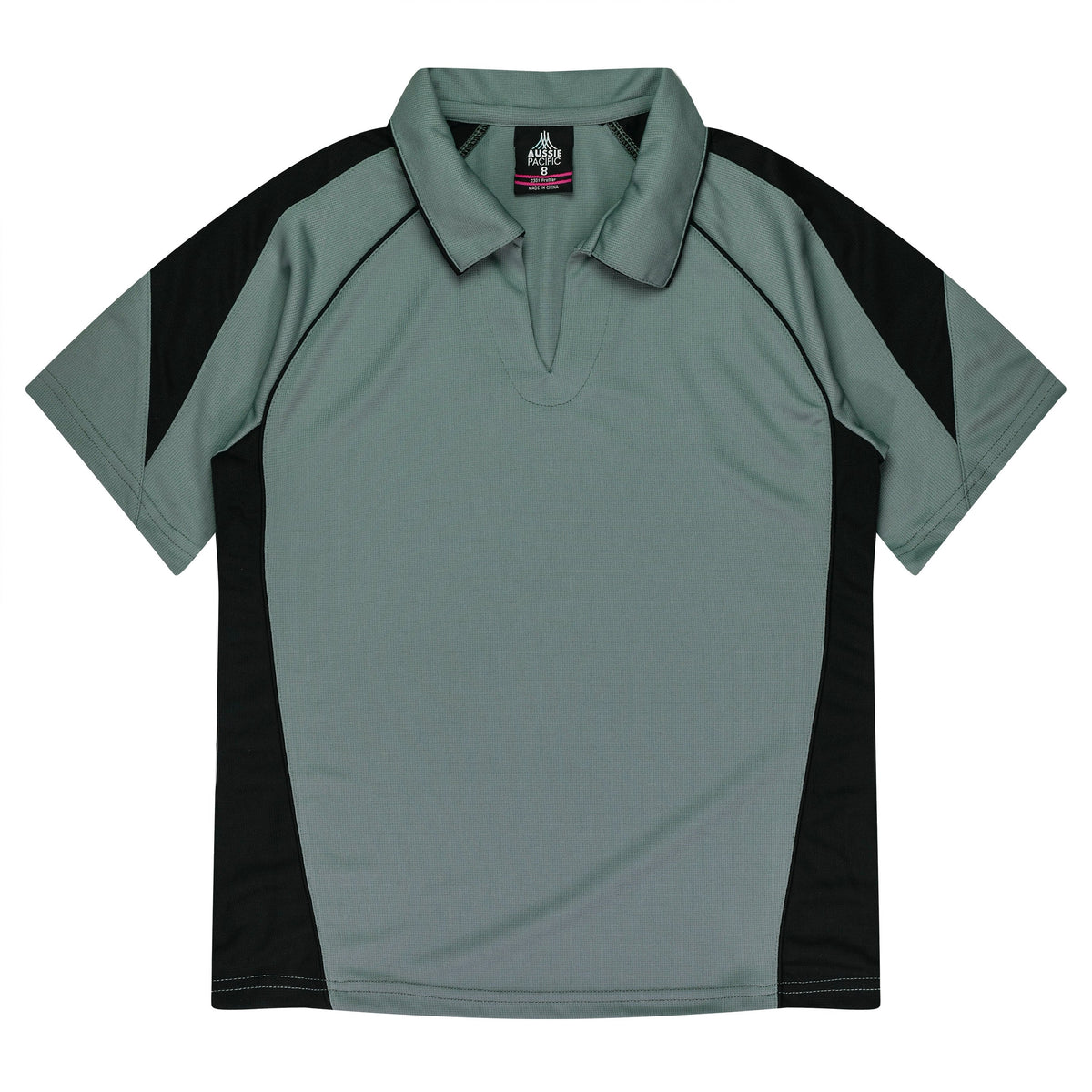 Aussie Pacific Premier Ladies Polo 2301 - Ashe/Black
