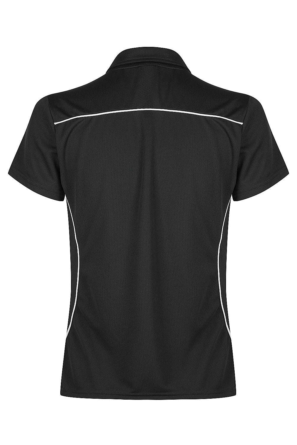Aussie Pacific Kuranda Ladies Polo 2323 - Black/White