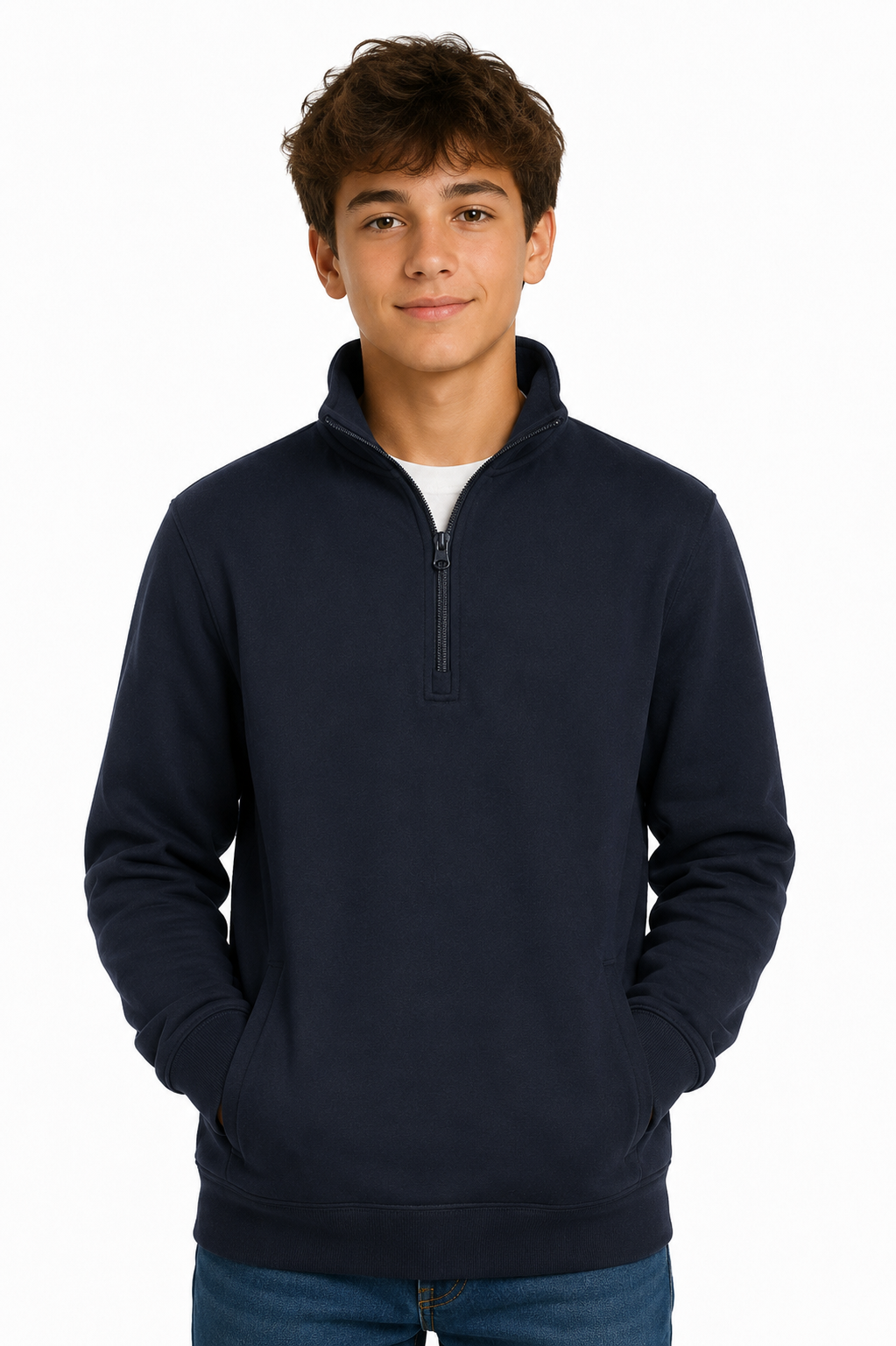 Aussie Pacific Mawson Kids 1/4 Zip Sweater 3534