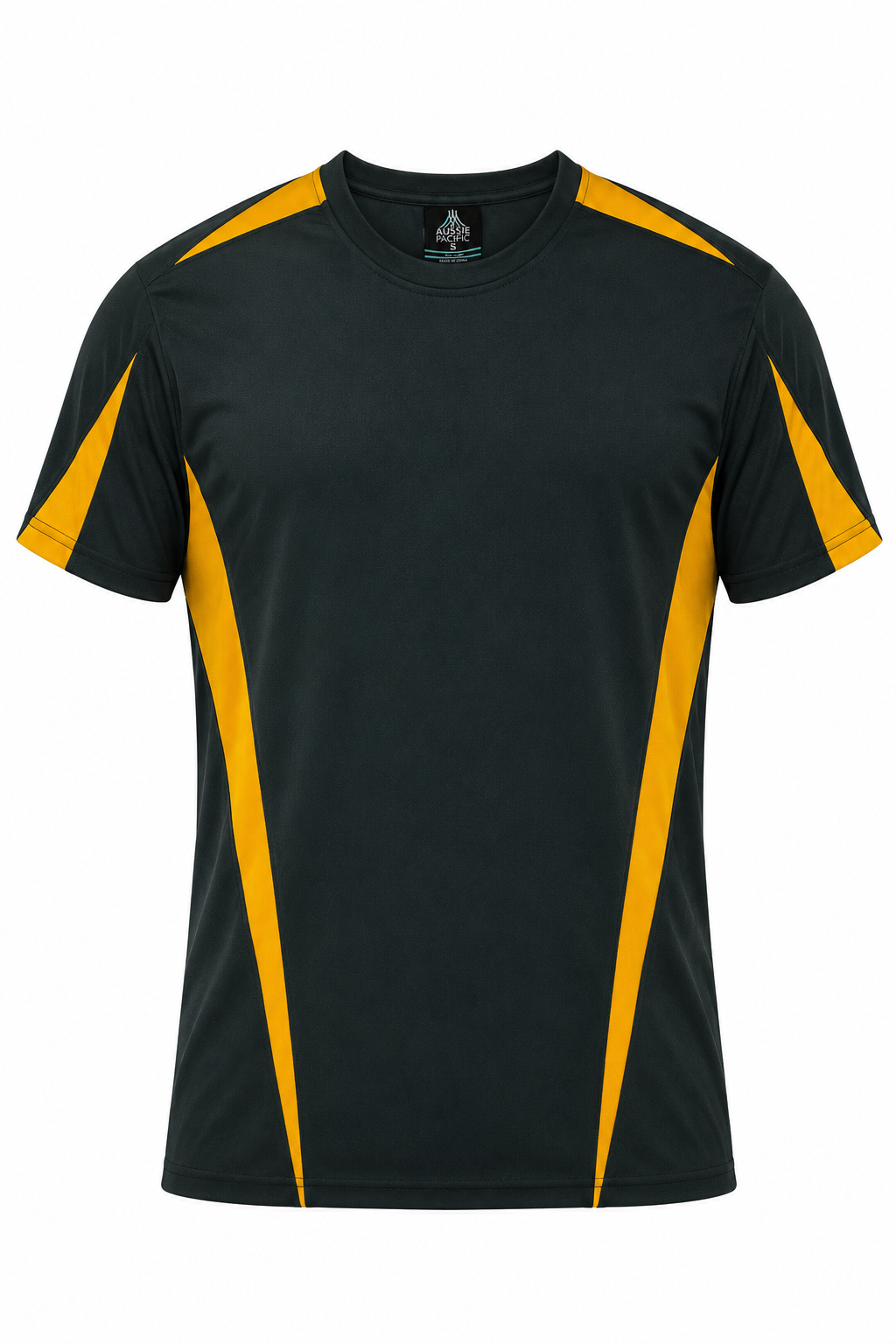 Aussie Pacific Eureka Men's Tee 1204 - Black/Gold