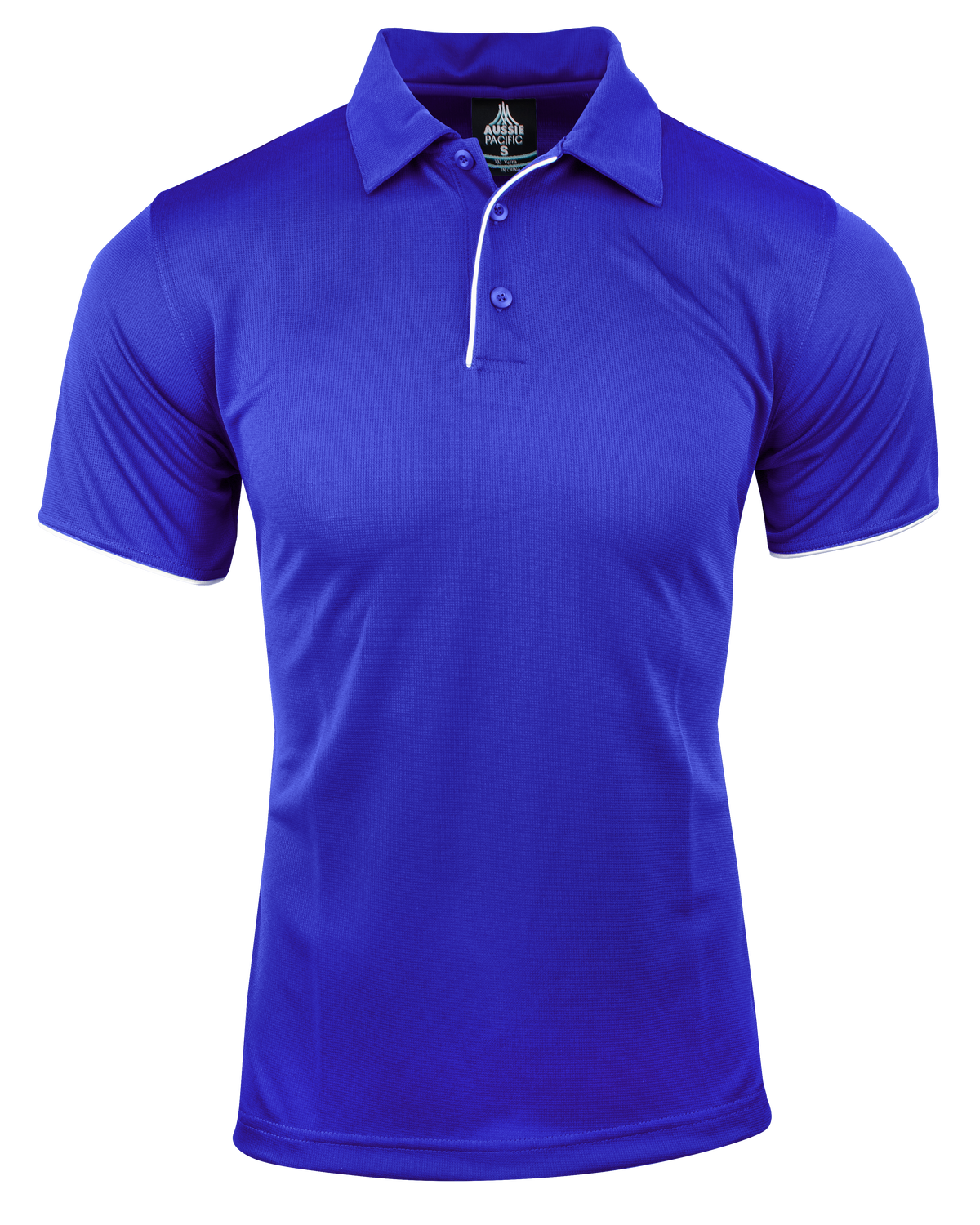 Aussie Pacific Yarra Men's Polo 1302 - Royal/White