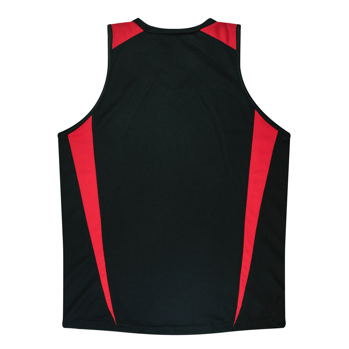 Aussie Pacific Eureka Ladies Singlet 2104 - Black/Red