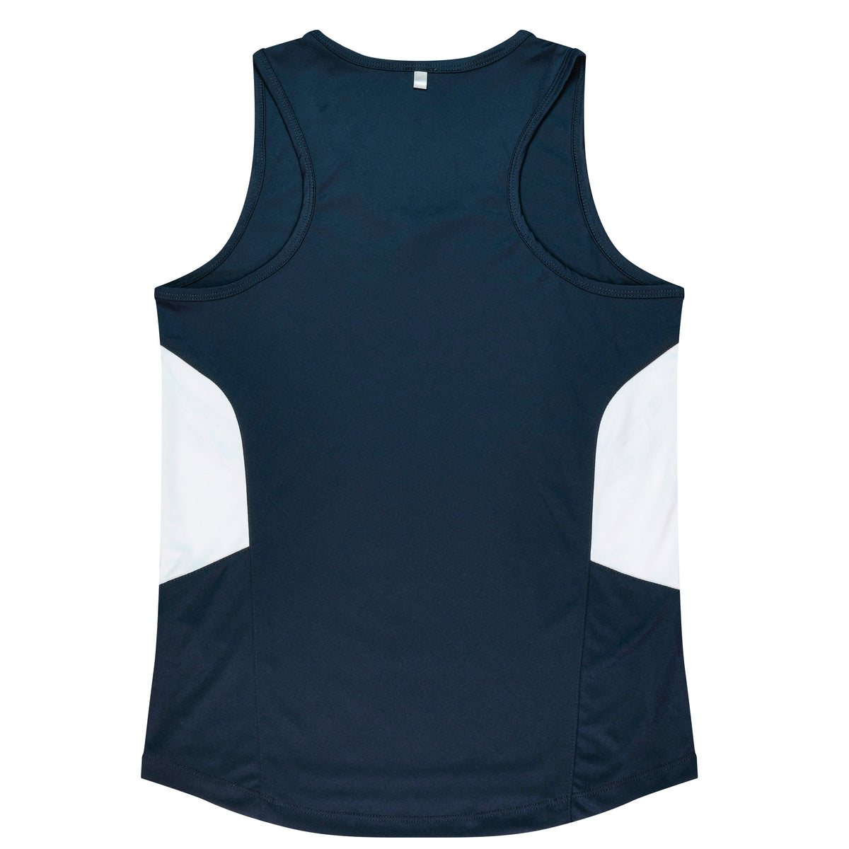 Aussie Pacific Tasman Ladies Singlet 2111 - Navy/White