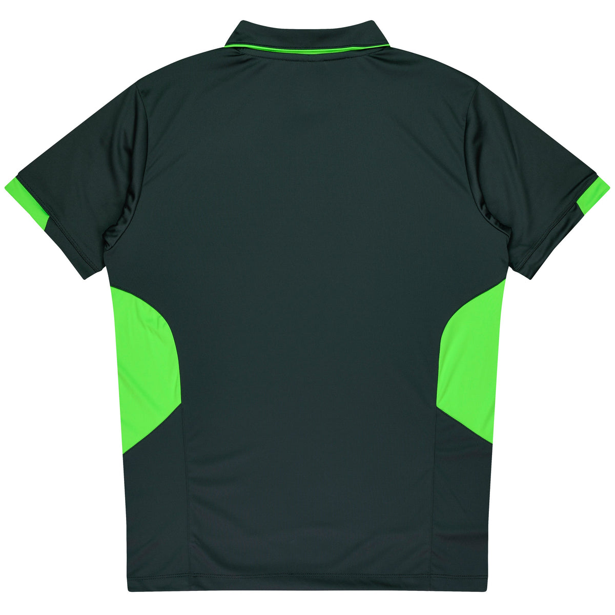 Aussie Pacific Tasman Kids Polo 3311 - Slate/Neon Green